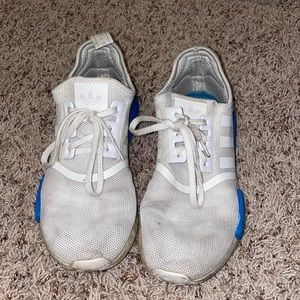 White nmd adidas sneakers